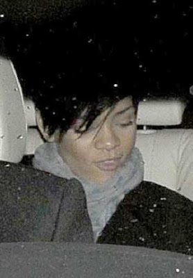 Rihanna Chris Brown Leaving Club Together Pictures