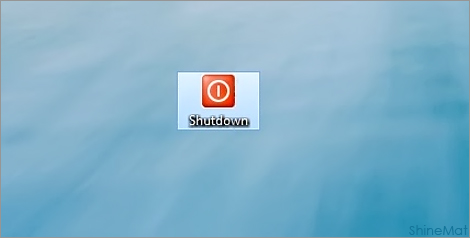 create shutdown shortcut option