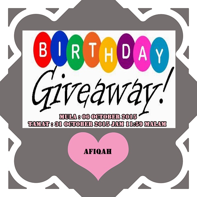  Birthday giveaway