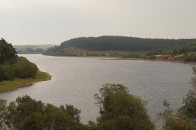 walking around Usk reservoir in Brecon Beacons National Park