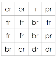 Beginning R Blends Picture Cards