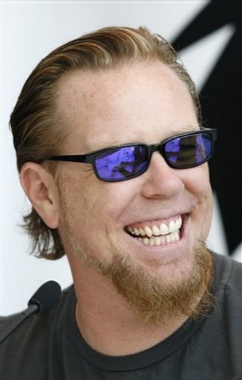 Don't mess with James Hetfield of Metallica when he's on vacation