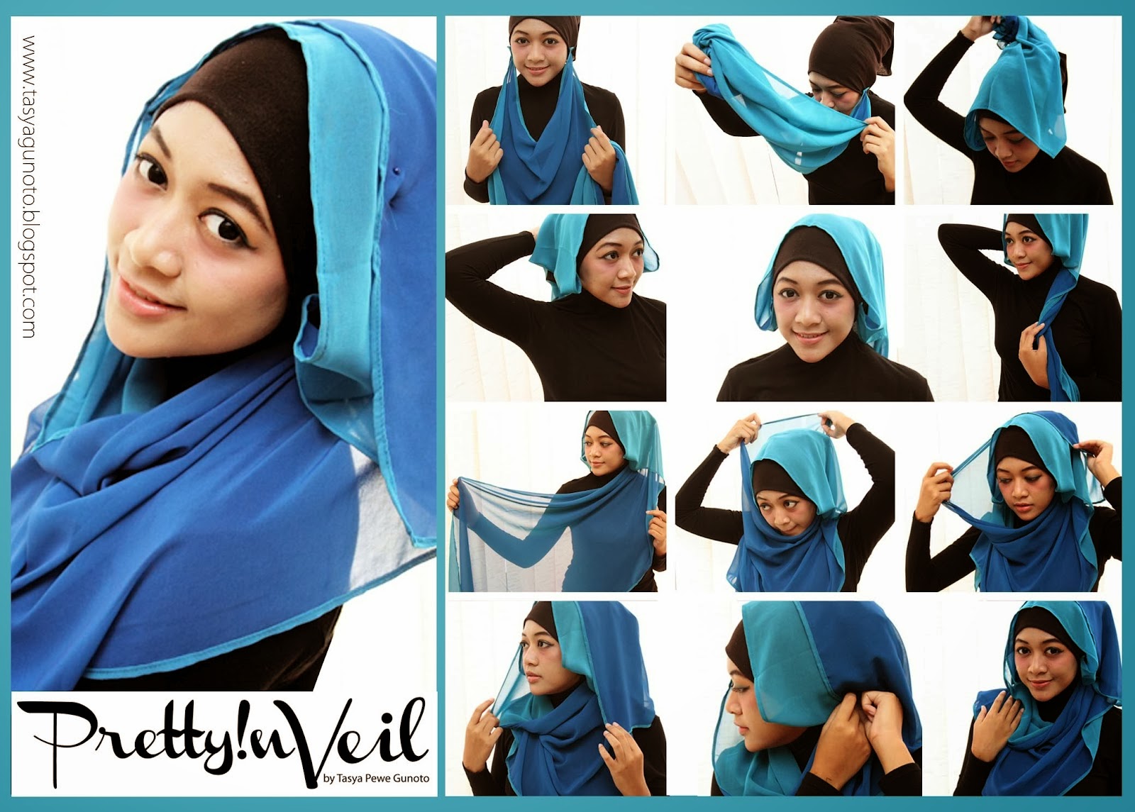 23 Kumpulan Tutorial Hijab Indonesia Paris Spg Wardah Terlengkap Tutorial