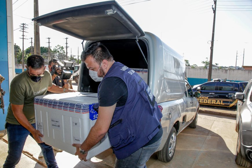 Governo de Rondônia garante celeridade na distribuição de vacinas às Regionais de Saúde; Estado é o 4º no ranking nacional