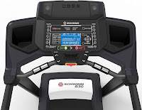 Schwinn 830 Treadmill console with single display, image