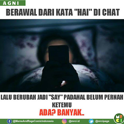 10 Meme 'Nggak Mudah Chatting dengan Gebetan' Ini Kocak Banget