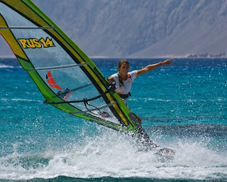 windsurfing girl 2013