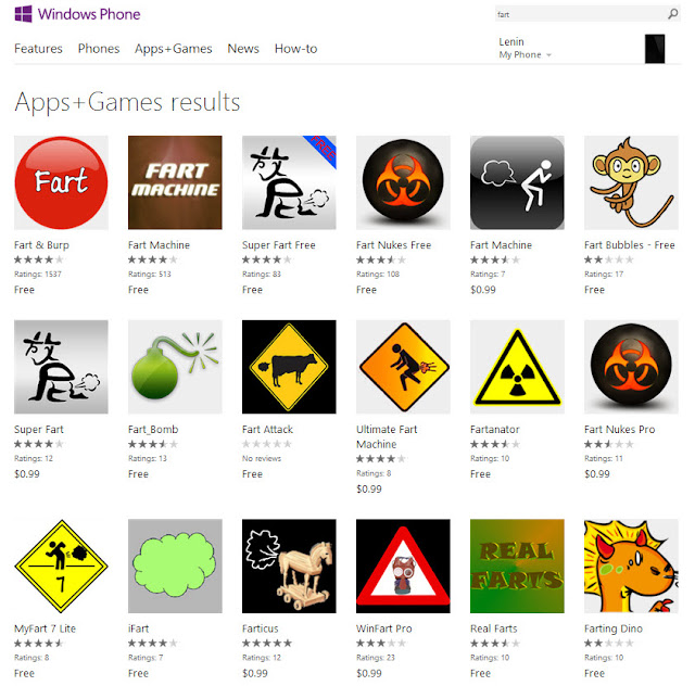 fart apps for Windows Phone