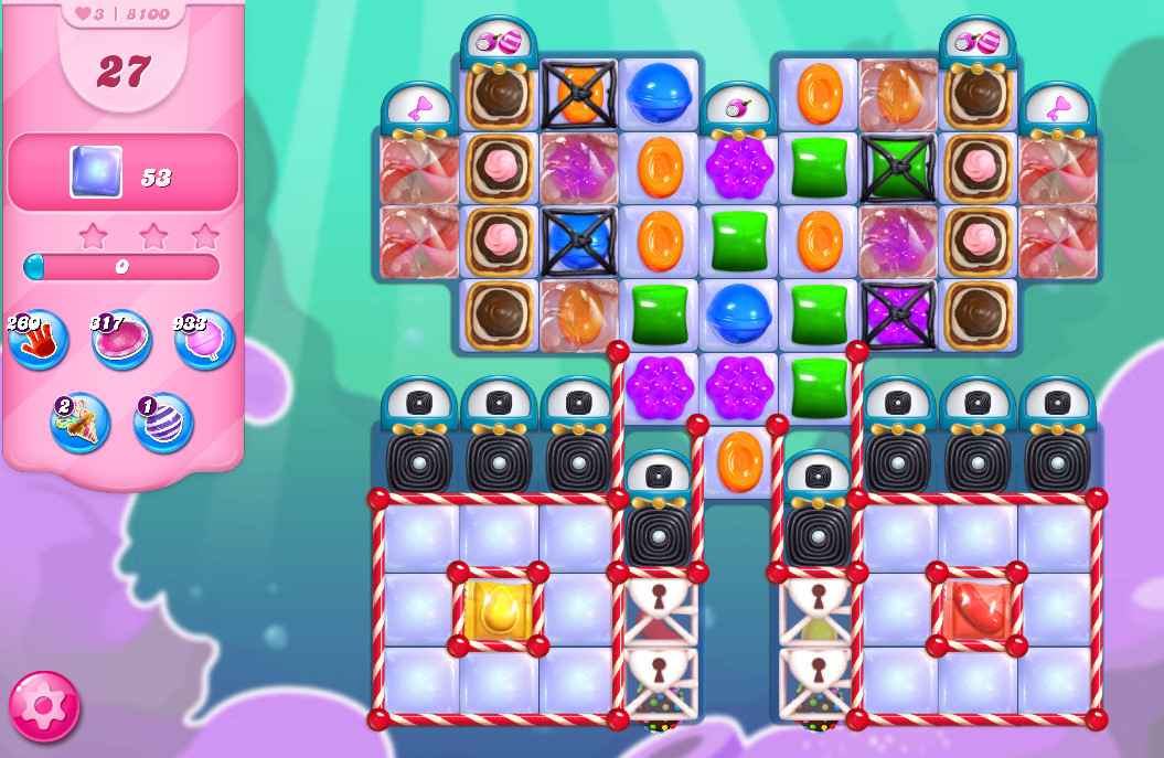 Candy Crush Saga level 8100