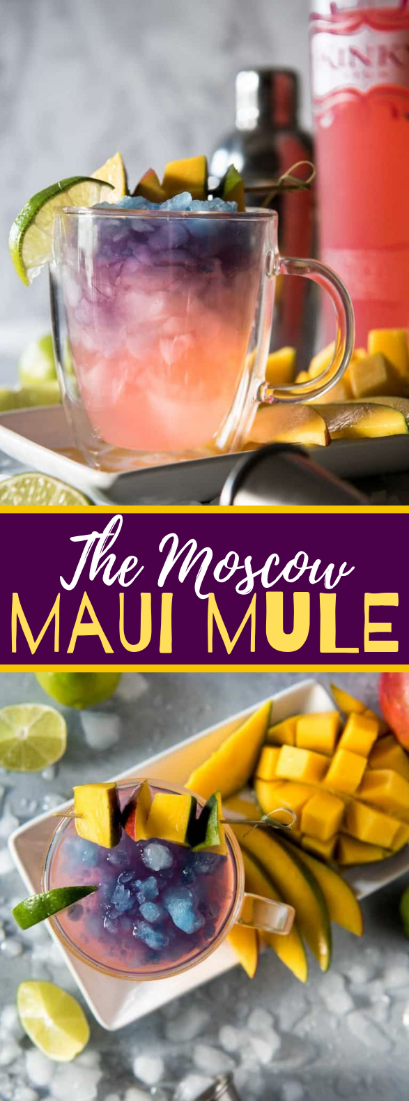 THE MAUI MOSCOW MULE #drink #vodka