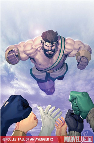 «Hércules», en la versión de Marvel