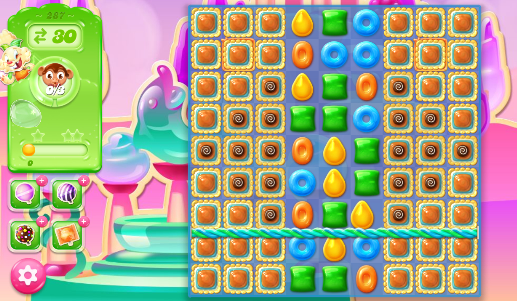 Candy Crush Jelly Saga 287