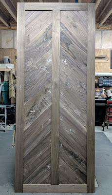 Walnut Barn Door