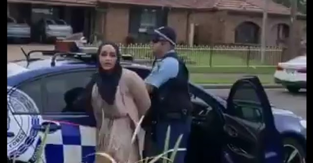 Hijab-wearing women spits & coughs on Police officer; Coronavirus Jihad?