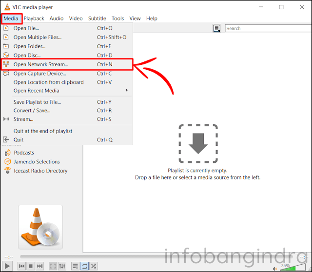 Cara Streaming TV dengan VLC Media Player