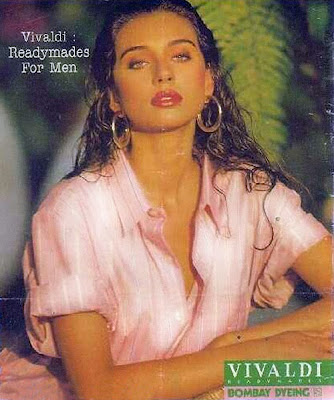 Lisa Ray in Bombay Dyeing Vivaldi Ad