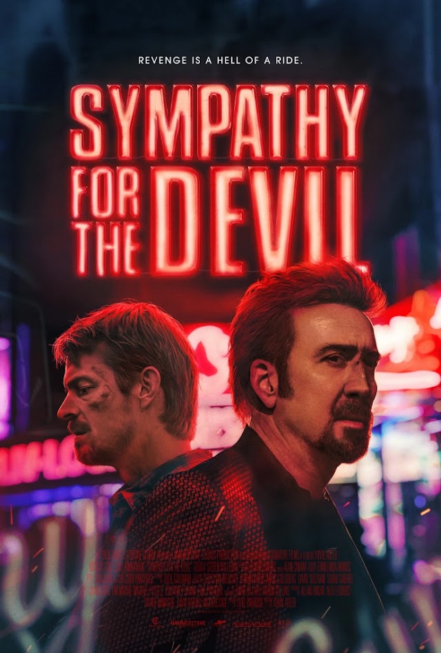 'Sympathy for the Devil’ Pòster: Nicolas Cage acompanya Joel Kinnaman amb cotxe a punta de pistola