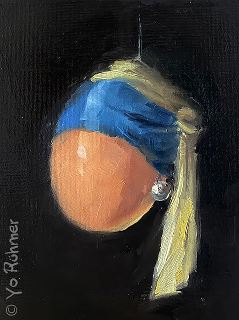 Vermeer Osterei Ölbild allaprima