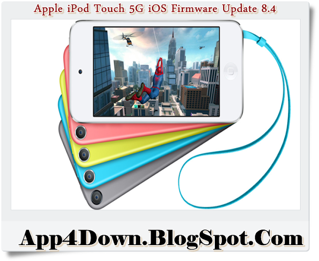 Apple iPod touch 5G iOS Firmware Update 8.4 Latest Download