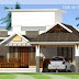 Kerala home design and floor plans: 1400 sq.feet 3 bedroom single storey house