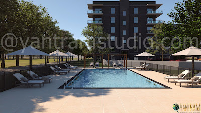 3D Architectural Visualization of Residential Apartments in San Antonio, Texas