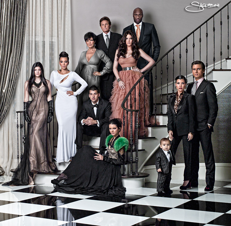 kardashian christmas card. Kardashian Christmas Card