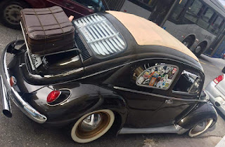 Fusca com Bagageiro mala