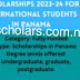 Scholarships for Panama in 2023–24 (Fully Funded) and 2024–26 (Partially Funded)