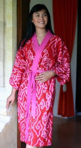 Yukata - The Japanese clothes using Batik motifs Mega Mendung 2