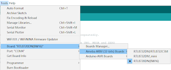 Arduino BW16