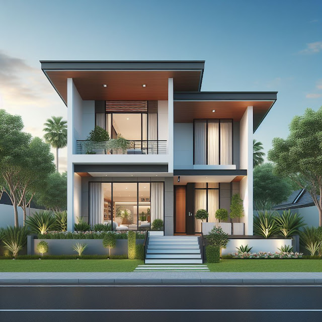 desain depan rumah sederhana