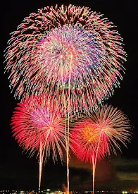 写真: 170808（火）神明の花火大会、市川大門