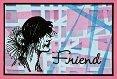 Friend Tape Masking Card