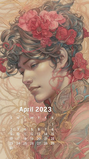 2023年4月英治版-免費花卉桌布