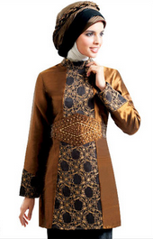 Gambar Baju Batik Musilm untuk Remaja