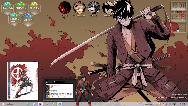 Drifters Theme Win 8/8.1 by Enji Riz Lazuardi