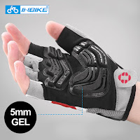 Shockproof GEL Pad Cycling Half Finger Sport Gloves