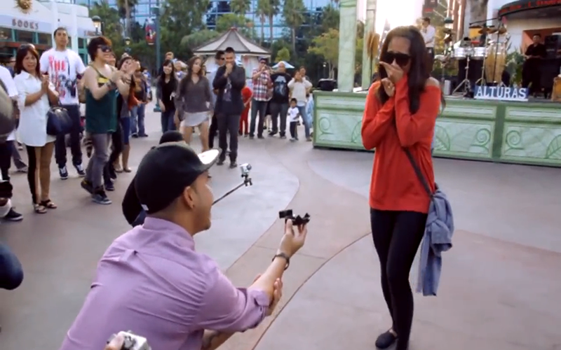Watch: The Ultimate and Sweetest Flashmob Proposal