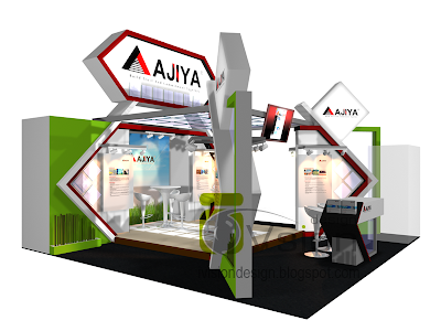 Exhibition Stand Booth Design: AJIYA