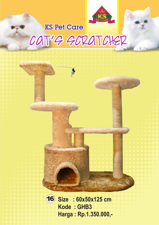 Aneka Hobby CAT S SCRATCHER Mainan  Garukan Kucing  