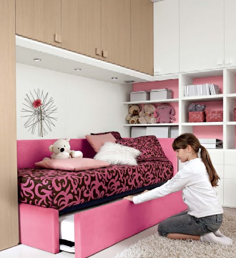 DORMITORIO FUCSIA ROSADO PARA NIÑAS Y JOVENCITAS