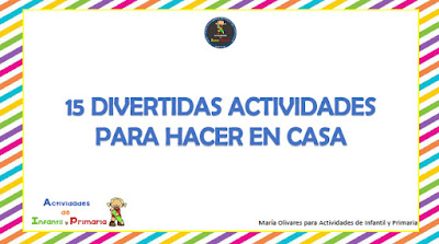 15 actividades para hacer en casa