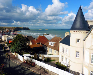 Gold Beach at Arromanches-les-Bains, France