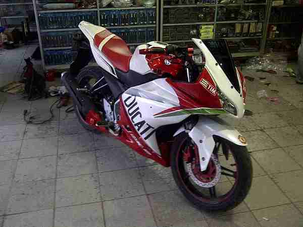 Half Fairing New Vixion Lightning (NVL) - Modifikasi 