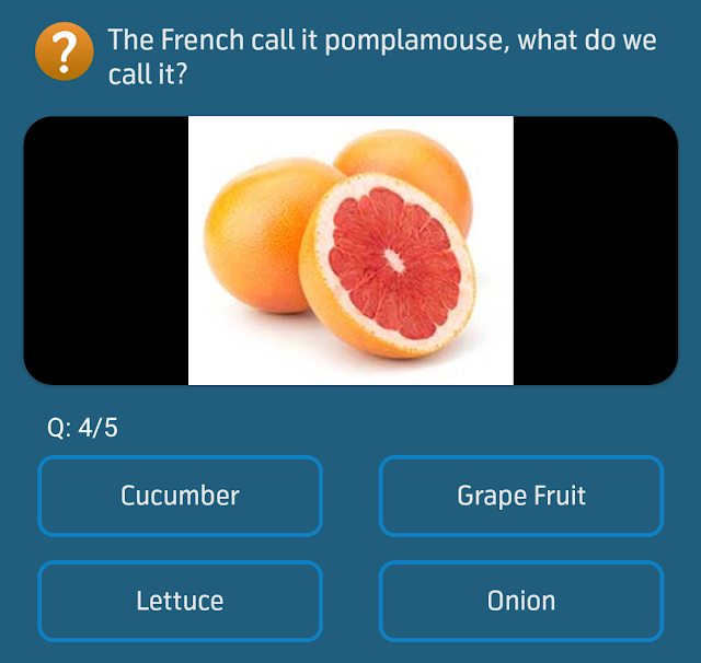 The French call it pomplamouse, what do we call it?