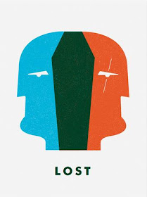 LOST Screen Print Series 3 - Dual-Locke by Ty Mattson