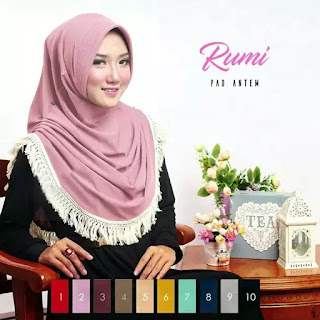 Jual Hijab Jilbab Instant Rumi Paling Laris