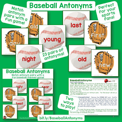 Baseball Fun! Books, activities, and resources to keep your sports fans engaged in learning!