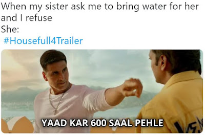 Housefull 4 Fun facts and Memes 2020