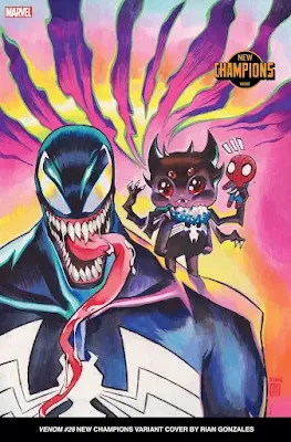 Marvel presenta en sus portadas variantes a nuevos Sidekicks